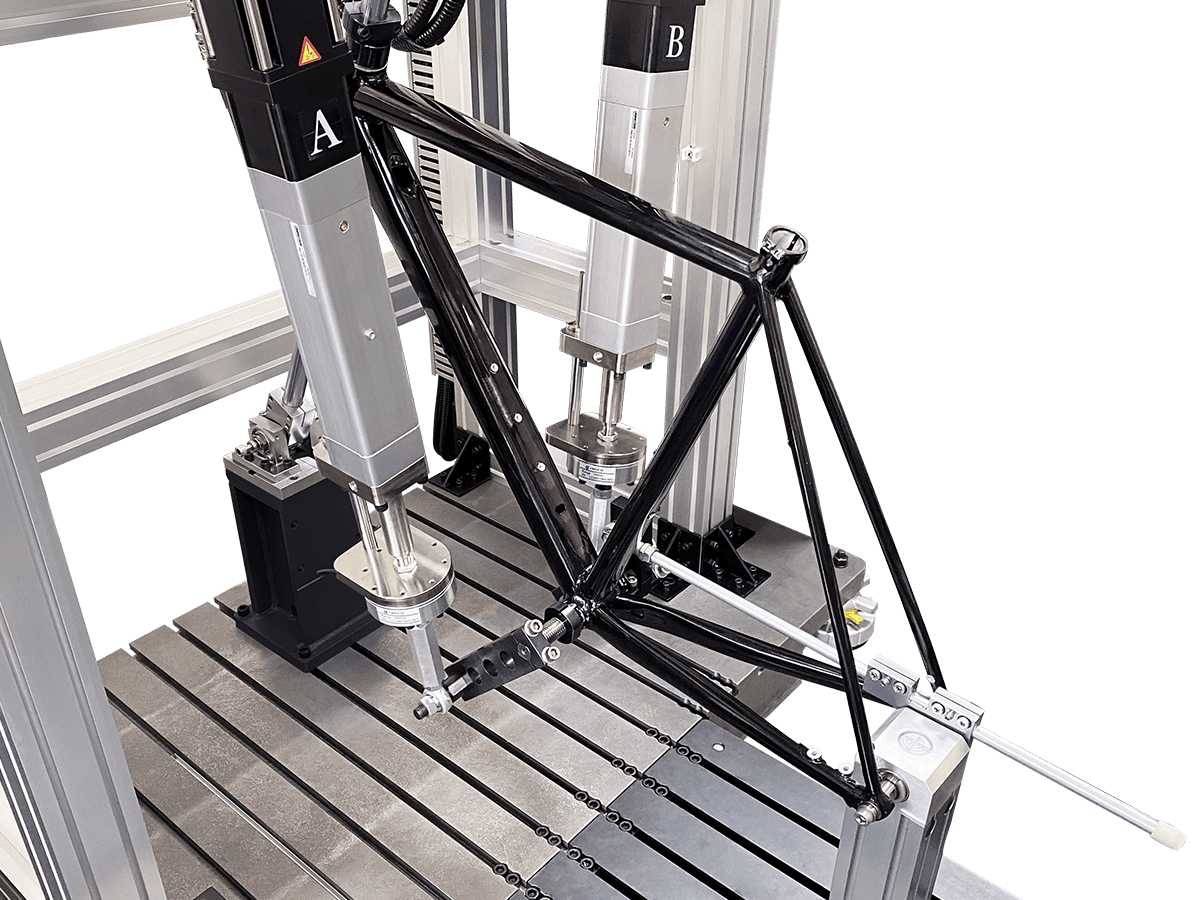 Frame – fatigue test with pedaling forces