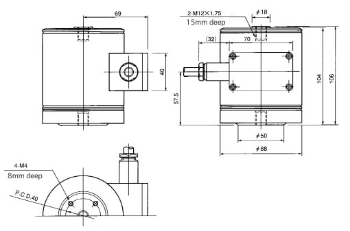 SHOWA_DBU Appearance Dimensions